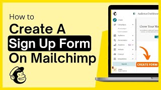 How to Create Embedded forms Landing Page Campaign on MailChimp [upl. by Ilana]