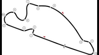 rfactor 2 indycar dw12 portland international raceway [upl. by Eiliab]