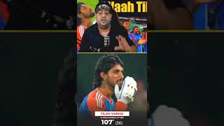 Tilak varma 107 😱🔥india tilakvarma rohitsharma viralvideo viratkohli hardikpandya shortvideo [upl. by Antonius]