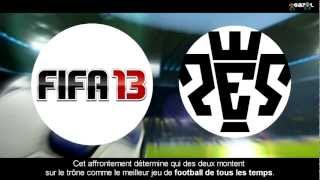 FIFA 13 ou PES 2013  Quel est le meilleur jeu de football de tous les temps   EAZEL [upl. by Annahtur]