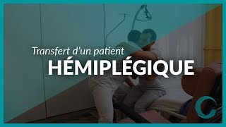 Transfert dun patient hémiplégique [upl. by Ahsitruc]