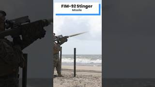 FIM92 STINGER Missile in Action stinger missile missilesystem missilelaunch missiles [upl. by Nesnaj]