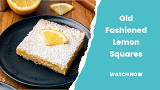 I Love These Shortbread Lemon Squares Glen And Friends Cooking [upl. by Henleigh]