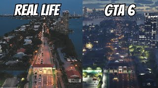 Visiting GTA 6 Trailer Locations In Real Life [upl. by Margalit842]