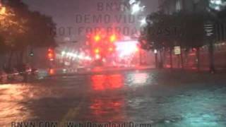 8292005 Hurricane Katrina Video From New Orleans LA  Pre Dawn  Katrina Raw Master 14 [upl. by Alekin]