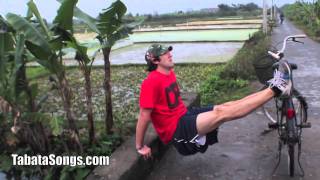 Tabata Workout in Vietnam wMusic from TabataSongs [upl. by Lyrac174]