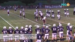 Fair Haven vs Lyndon Institute Varsity Football  September 20 2024 [upl. by Ashjian]