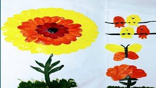 Finger painting ideas for beginners painting art live [upl. by Borer931]