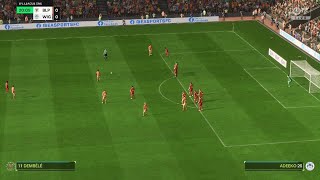 Blackpool FC vs Wigan Athletic  EFL League One  Jornada 14 Gameplay [upl. by Hitoshi]