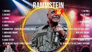 Rammstein Greatest Hits  Top 10 Best Songs To Listen in 2024 [upl. by Spanjian940]