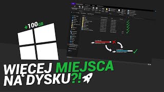 ✅JAK MIEĆ WIĘCEJ MIEJSCA NA DYSKU🔧optymalizacja windows 10 [upl. by Mohun]