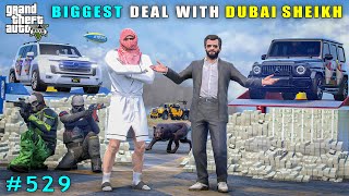 Dubai Sheikhs Biggest Deal With Michael  Gta V Gameplay [upl. by Daniella372]