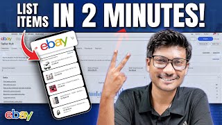 How To List on eBay in 2 Minutes  Increase The Amount of Items You List eBay Seller Account [upl. by Ydnerb]