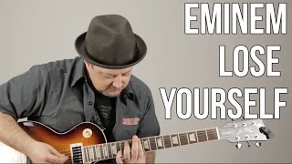 Eminem Lose Yourself Guitar Lesson  Tutorial [upl. by Rogerg]