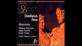 Stravinsky quotOedipus Rexquot Claudio Abbado [upl. by Jehu775]