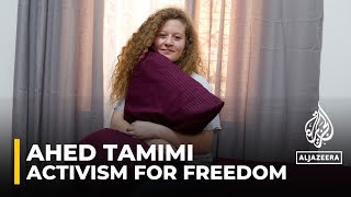 Palestinian activist Ahed Tamimi among those freed as part of truce agreement between Hamas amp Israel [upl. by Everard]