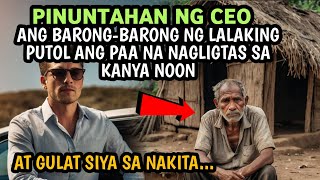 PINUNTAHAN NG CEO ANG BARONGBARONG NG LALAKING PUTOL ANG PAA NA NAGLIGTAS SA KANYA NOON [upl. by Aarika]