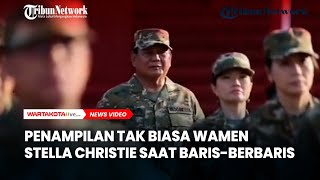 Penampilan Tak Biasa Wamen Stella Christie saat Barisberbaris [upl. by Honebein232]