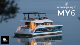 MY 44  FOUNTAINE PAJOT MOTOR YACHTS [upl. by Ymij]