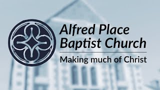 Alfred Place Baptist Church  Evening Service  8th September 2024 [upl. by Anemolihp]