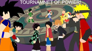 ANIME TOURNAMENT  Sticknodes Animation  fan made Pt 1  Naruto’s Path [upl. by Gnivri779]