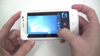 Prestigio MultiPhone 5400 DUO unboxing and handson [upl. by Norrehs]