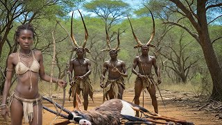 Discover the Hadzabe Tribe  African Hunters Made It Again [upl. by Aisnetroh]