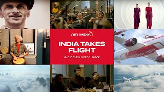 Watch Air India’s Brand Track Come Alive [upl. by Neruat]