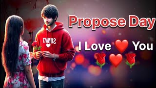 Propose day shayari 🌹❤️8 February Propose Day Status 🥰 Propose Day shayari status [upl. by Siubhan]