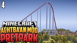 ACHTBAAN MOD PRETPARK  Minecraft Pretpark  Deel 4 [upl. by Cordey526]