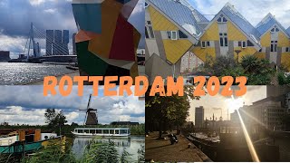 Rotterdam 2023  Urlaub in Holland  Sehenswürdigkeiten Tipps Kinderdijk Markthalle Kubushäuser [upl. by Aivilo427]