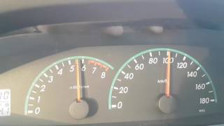 Toyota Belta 10 CVT 0100 kmh acceleration [upl. by Penrose]