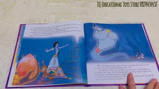 IQ ets Disneys Aladdin Storybook The Story of the Film for kids [upl. by Zaneski]