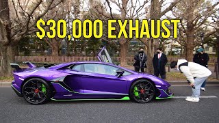 30000 Brilliant Exhaust SVJ Hits Tokyo Streets [upl. by Ball]