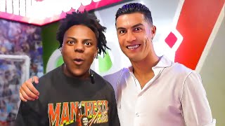 iShowSpeed Meets Ronaldo In America [upl. by Mitzi]