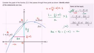 Secant lines challenging problem 1 Hindi [upl. by Laux]