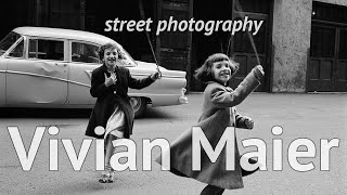 Vivian Maier famous photos Part 1 BW street photography [upl. by Eirrahs]