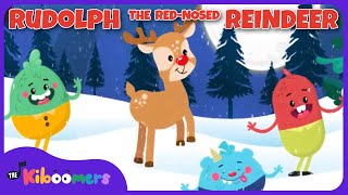 Rudolph the Red Nosed Reindeer  The Kiboomers Preschool Christmas Song for Kids [upl. by Didier]