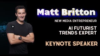 Matt Britton  Gen Z amp AI Keynote Speaker  Speaker Reel 2024 [upl. by Ilysa]