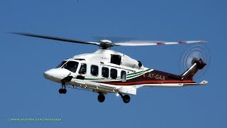 Flight test AW189 Gulf Helicopters  Malta Int Airport [upl. by Melton]