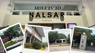 Nalsar University Of Law  Move In Vlog  Hyderabad [upl. by Ettenyl]