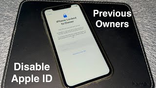 how to remove icloud lock without previous owner 100 success disable apple id iphone [upl. by Francklin677]