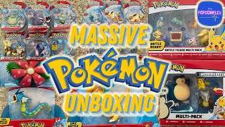 Massive Pokémon Battle Figure Unboxing amp Review  Jazwares  Wicked Cool Toys [upl. by Ennaylime]