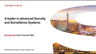 SYNECTICS PLC  Interim Results [upl. by Erinn858]