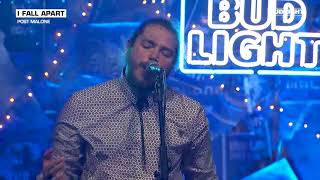 Post Malone  I Fall Apart Live From The Bud Light x Post Malone Dive Bar Tour Nashville [upl. by Orimisac]