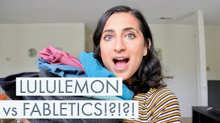 Leggings Review l Lululemon vs Fabletics [upl. by Anazus]