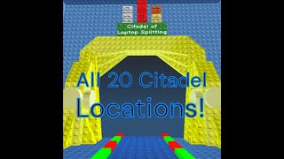 All 20 Citadel Locations JToH [upl. by Crescentia]