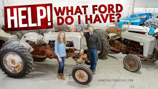 Identify Your Ford Tractor 8N 9N 2N Jubilee NAA 600 800 900 2000 3000 4000 and Ferguson [upl. by Pump]