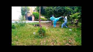 taekwondo fights  martial arts self defense Usman yaseenTkd [upl. by Beauregard43]