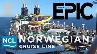 Norwegian Epic Tour amp Review with The Legend [upl. by Atneuqal830]